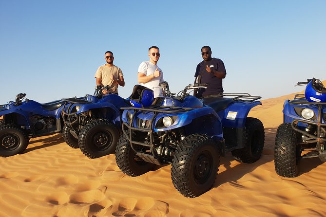 1 dubai quad bike desert adventure safari desert sand boarding Dubai: Quad Bike Desert Adventure Safari, Desert Sand Boarding