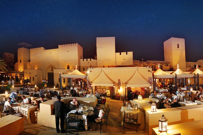 Dubai Sahara Desert Fortress Dinner With Horseriding & Live Shows