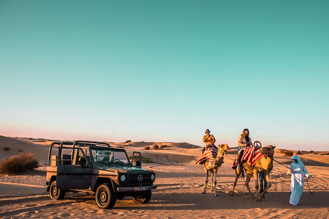 Dubai:Morning Heritage Safari by Vintage G Class & Al Marmoom Bedouin Experience - Tour Duration and Logistics