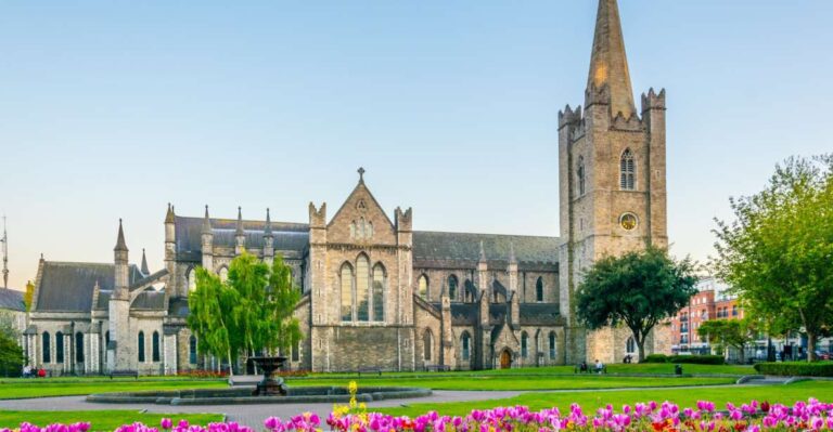 Dublin City & St Patrick’s Cathedral Half-Day Tour by Car