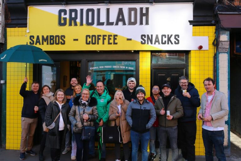 Dublin: Walking Street Food Tour With Local Guide