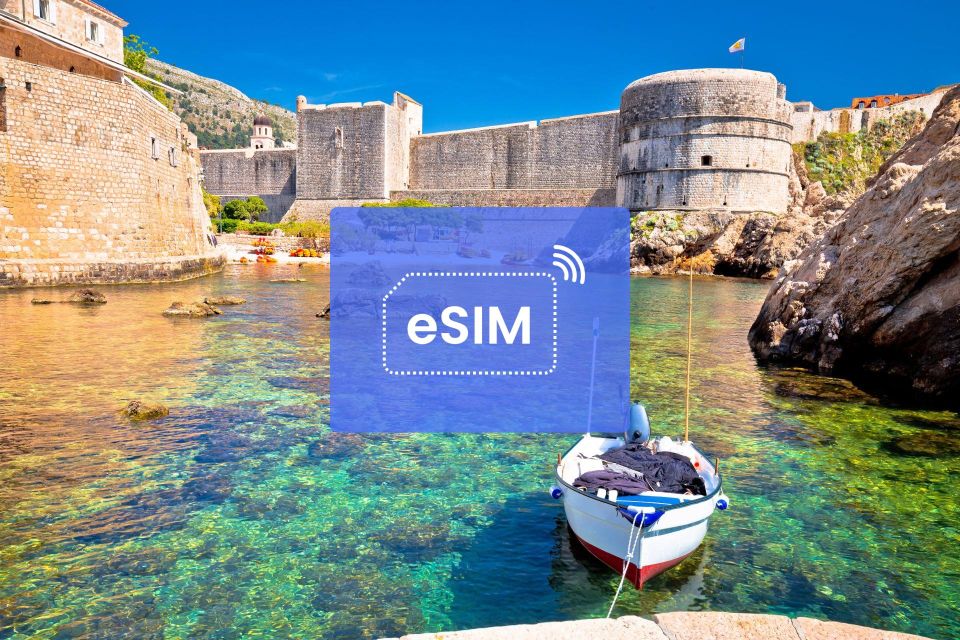 Dubrovnik: Croatia/ Europe Esim Roaming Mobile Data Plan - Esim Installation and Usage