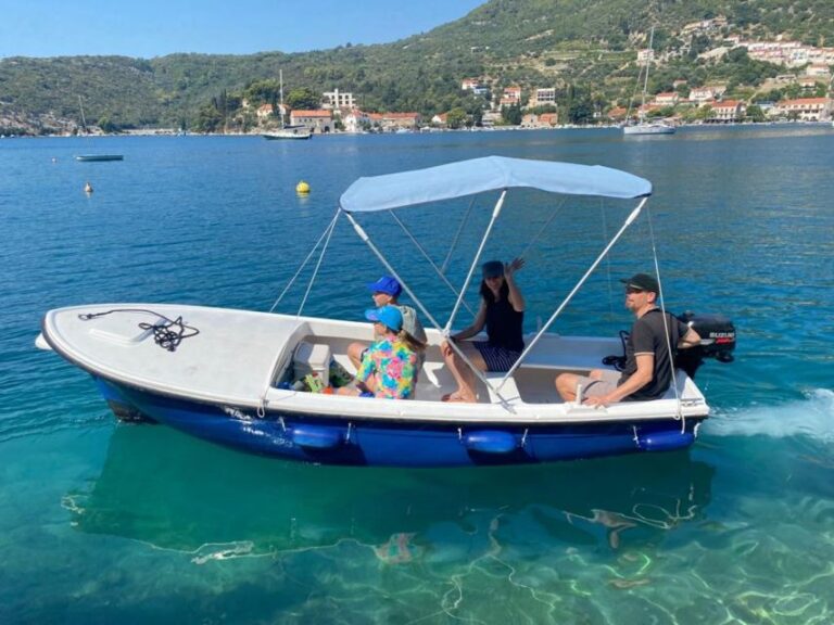 Dubrovnik: Rent a Fun and Easy to Use Boat Without License