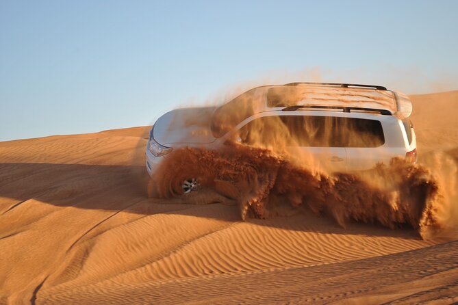 Dune Bashing and Camel Riding Experience in Dubai With Dinner