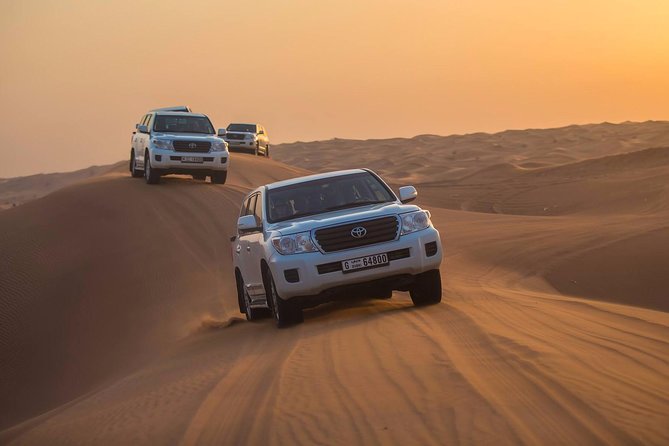 DXB Red Dune Desert Safari, Sand Boarding, Camel Ride, Live Shows, BBQ Dinner