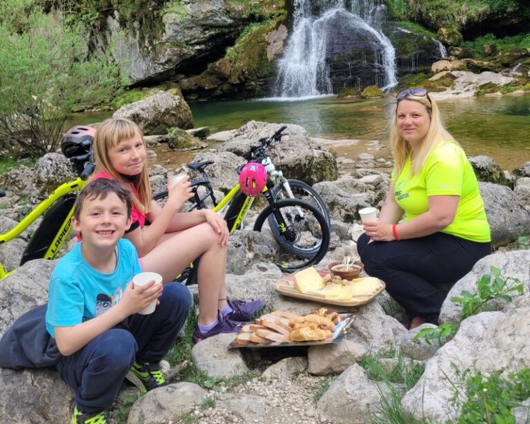 E-Bike Tour to Virje and Boka Waterfall