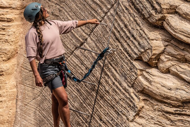 East Zion Elk Heart Cliffs Via Ferrata and Rappelling (3Hr)