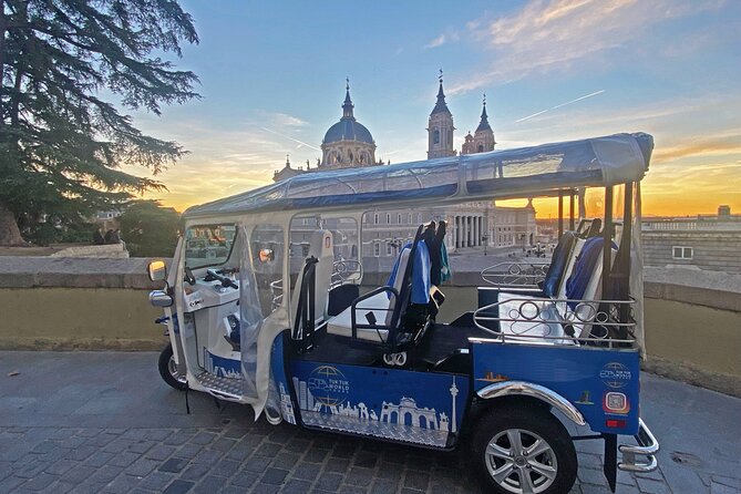 1 eco friendly tuk tuk experience with the local in madrid Eco Friendly Tuk Tuk Experience With the Local in Madrid