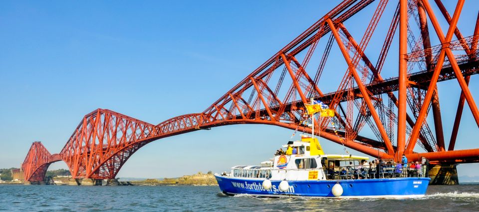 1 edinburgh firth of forth three bridges sightseeing cruise Edinburgh: 'Firth of Forth' Three Bridges Sightseeing Cruise