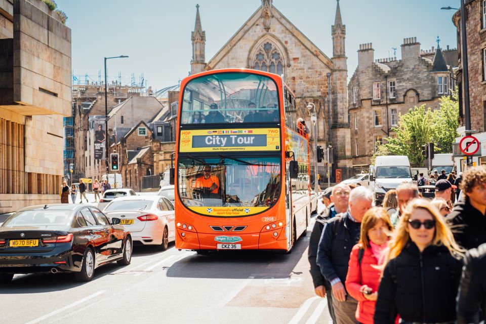 1 edinburgh hop on hop off city or britannia bus tour Edinburgh: Hop-On Hop-Off City or Britannia Bus Tour