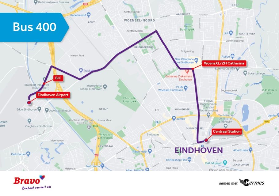 1 eindhoven airport express bus to or from city center Eindhoven: Airport Express Bus to or From City Center