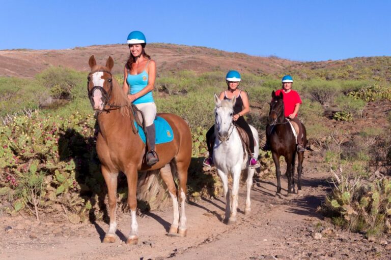 El Salobre: Horse Riding Adventure With Transfer Options