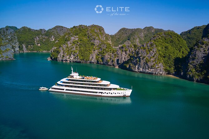 1 elite of the seas unique luxury 3 days cruise in halong lan ha bay Elite of The Seas - Unique Luxury 3 Days Cruise in Halong & Lan Ha Bay
