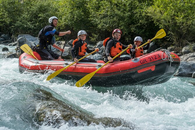 Engadin Whitewater Rafting: Family-Friendly Tour  – Swiss Alps