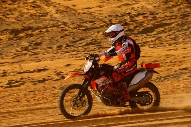 Enjoy a Private Experience in Riding KTM Bikes in Sahara