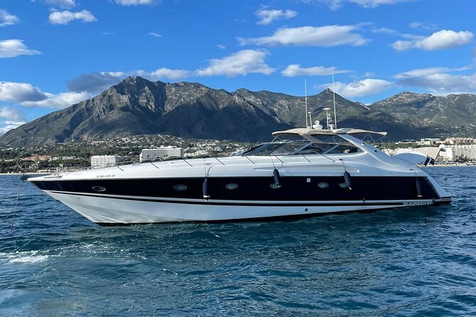 1 enjoy the marbella coast on the sunseeker 63 predator yacht Enjoy the Marbella Coast on the Sunseeker 63 Predator Yacht