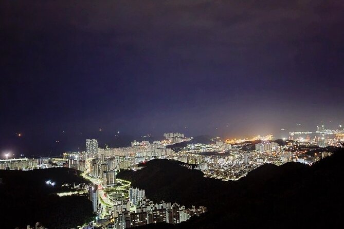 Enjoy the Night View of Busan From Hwangnyeongsan Mountain