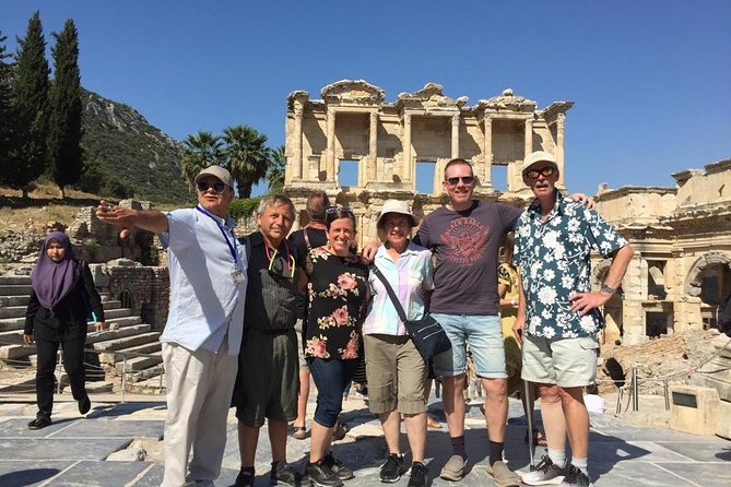 Ephesus Tours” Port Kusadasi Lunch Guide Bus Shopping Caravanserai Artemis