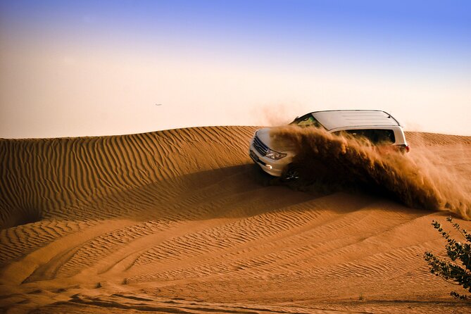 Evening Desert Safari Tour With Sand Surfing, BBQ Dinner (Exclusive Car)