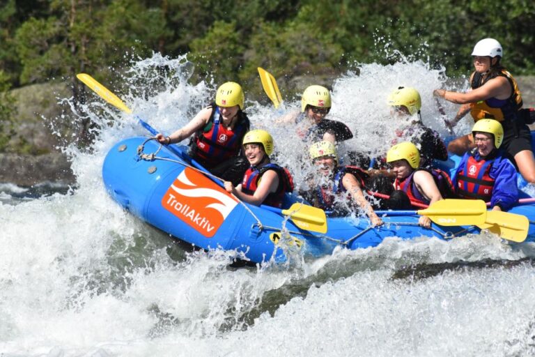 Evje: Rafting Trip on One of Norway’s Warmest Rivers