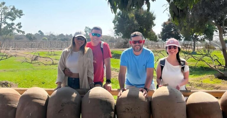 Excursion to Pisco and Wine Distilleries