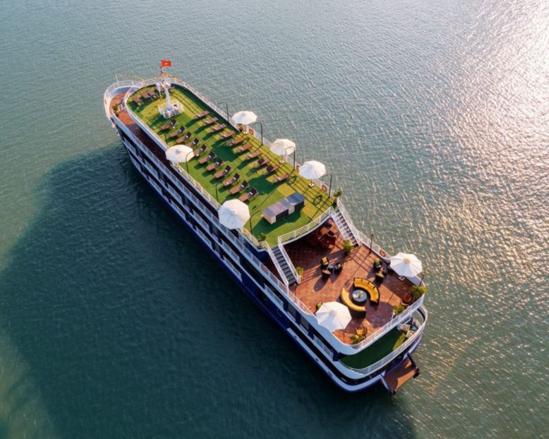 1 experience luxury 5 star cruise journey through lan ha bay Experience Luxury: 5-Star Cruise Journey Through Lan Ha Bay