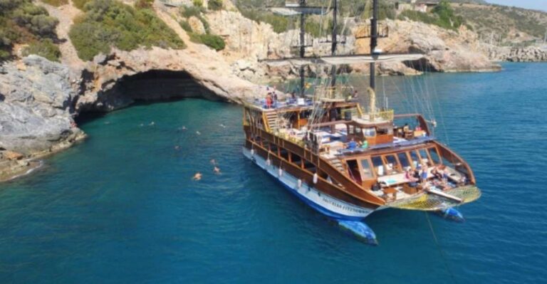 Explore Alanya’s Beauty: Catamaran Boat Tour
