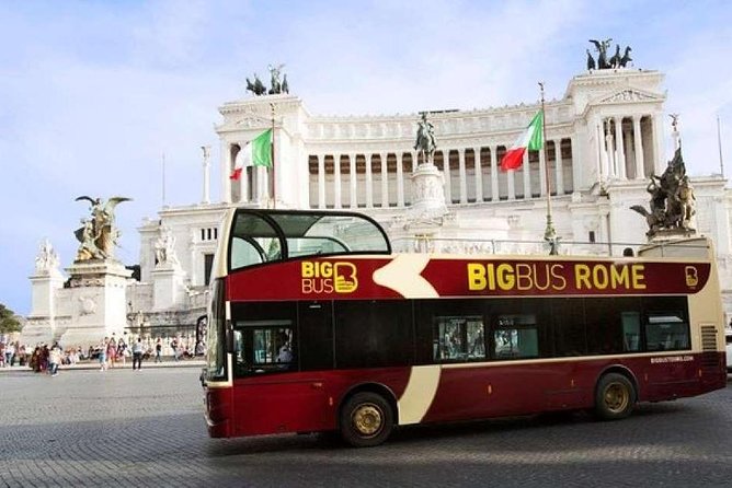 Explore Eternal City by Panoramic Bus & Visit Colosseum in a Day