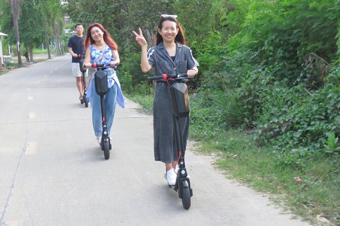 Exploring Bangkachao (Green Lung of Bangkok) by E-Scooter