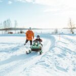 1 family snowmobiling in rovaniemi apukka resort Family Snowmobiling in Rovaniemi, Apukka Resort