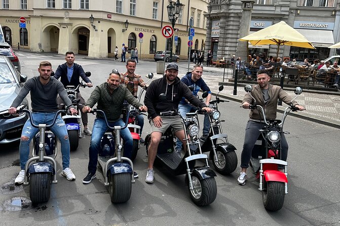 Fat-tire Electric Scooter Guided Tour in Prague: 3 Hours