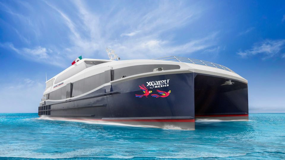 1 ferry from playa del carmen to cozumel by Ferry: From Playa Del Carmen to Cozumel by Xcaret