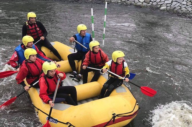 First White Water Experience With Tomáš Kobes