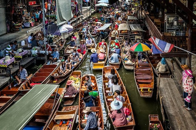 1 floating market railway market bangkok Floating Market & Railway Market Bangkok