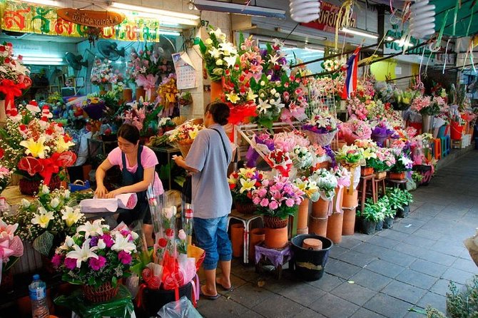 1 floating market train market flower market and china town Floating Market - Train Market - Flower Market and China Town