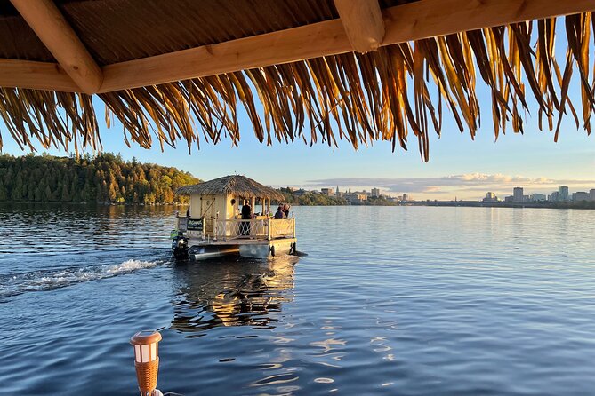 1 floating tiki bar boat tour on the ottawa river Floating Tiki Bar (Boat Tour) on the Ottawa River