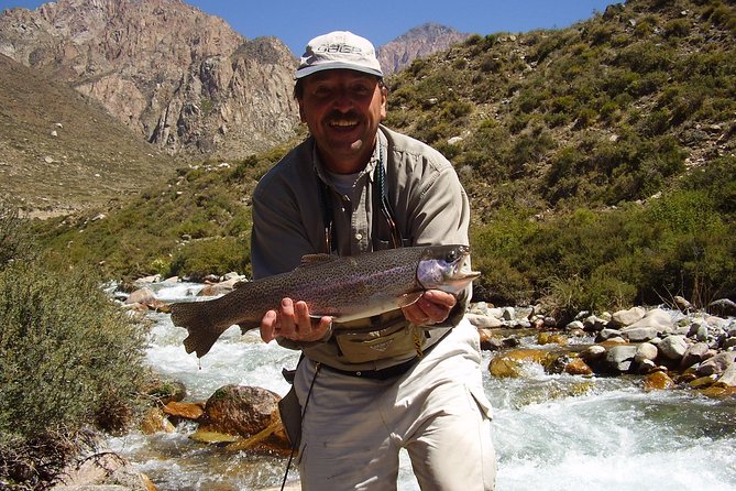 Fly Fishing on Private Andean River Including Barbecue Lunch