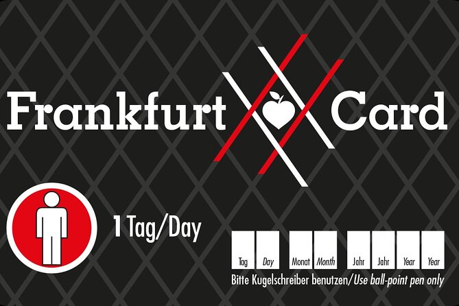 1 frankfurt card 1 day Frankfurt Card 1 Day