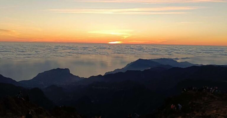 From 0 to 1818 Meters to Pico Do Arieiro Sunrise