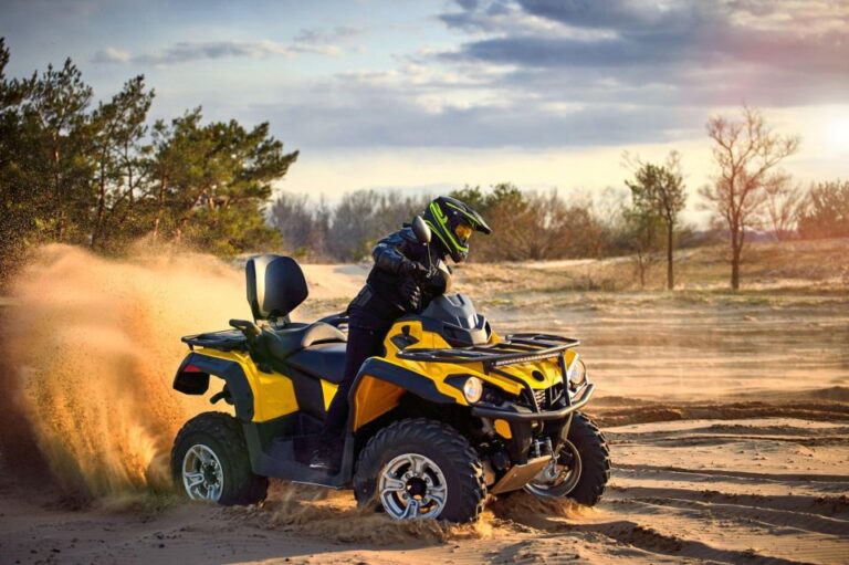 From Agadir: Desert Dunes ATV Tour With Tea & Transfers