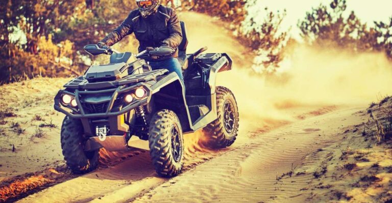 From Agadir: Quad ATV Biking in Sund Dunes & Forest