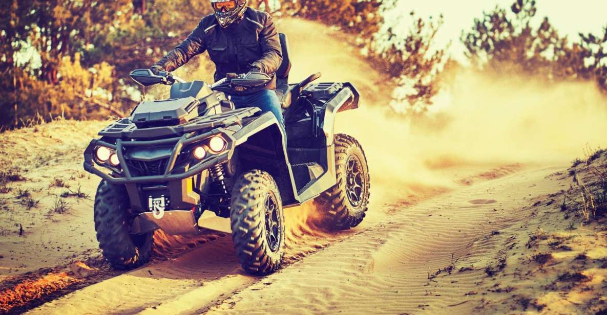 1 from agadir quad atv biking in sund dunes forest From Agadir: Quad ATV Biking in Sund Dunes & Forest