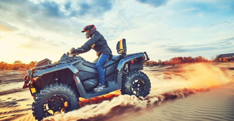 From Agadir/Taghazout: Beach and Sand Dune Quad Biking Tour