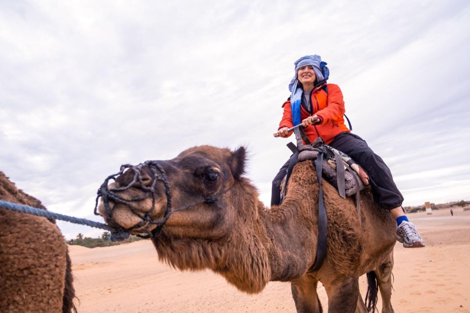 1 from agadir taghazout camel ride with tea and flamingos From Agadir/Taghazout: Camel Ride With Tea and Flamingos