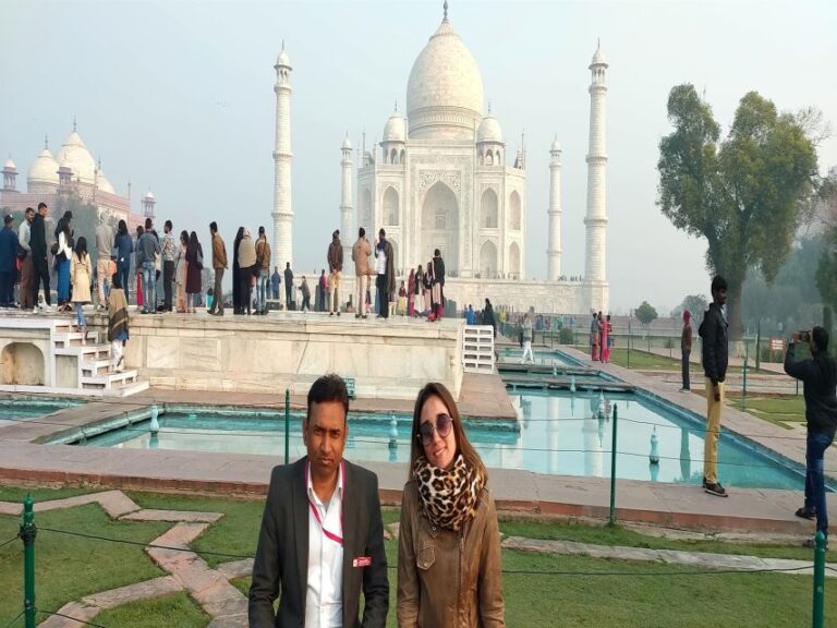 From Agra: Taj Mahal, Mausoleum, Agra Fort, Private Tour