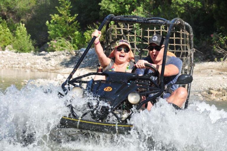 From Alanya /Antalya /Side: Rafting and Buggy or Quad Tour