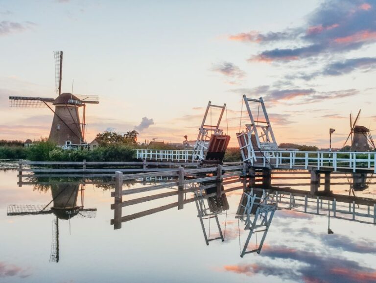 From Amsterdam: Kinderdijk and the Hague Tour With Museums