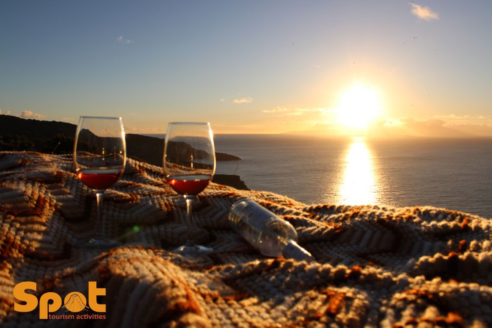 From Angra Do Heroísmo: Terceira Sunset With Local Products