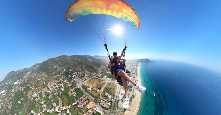 From Antalya: Alanya Paragliding Free Hotel Transfer Options
