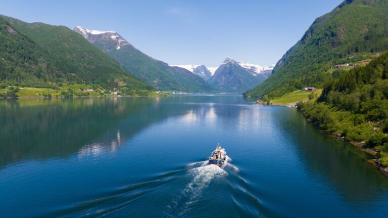 From Balestrand: Fjord Cruise to Fjærland – One-way